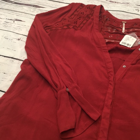 NWT Free People Mini Dress - Picture 5 of 6